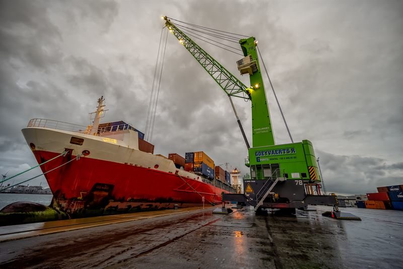 Goeyvaerts grows with four more Konecranes Gottwald Mobile Harbor Cranes